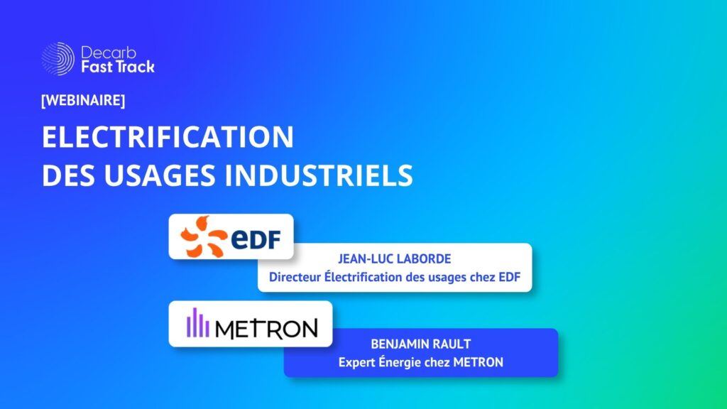 Electrification des usages industriels